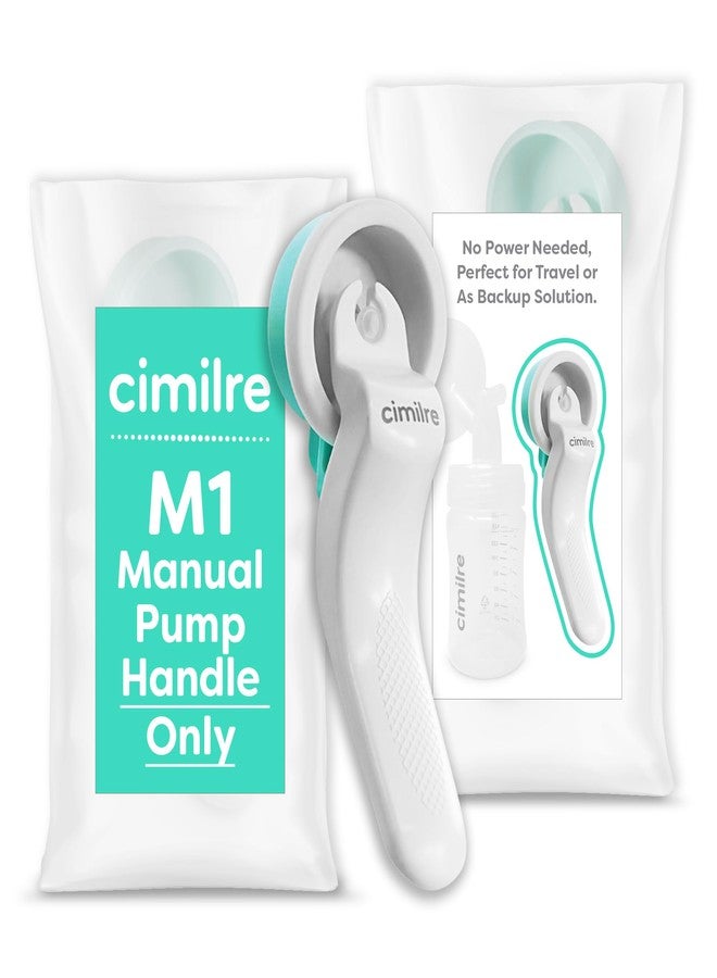 Cimilre M1 Manual Breast Pump Handle, Converts Any Cimilre Collection Kit into a Manual Breast Pump, No Power Needed, Perfect for Travel or As Backup Solution - Image 1